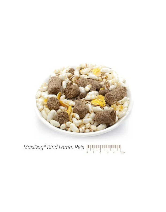 Reico Trockenfutter MaxiDog Rind Lamm Reis