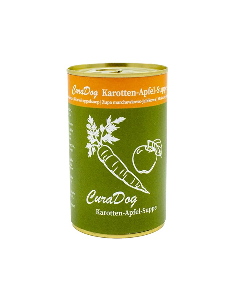 CuraDog Karotten-Apfel-Suppe